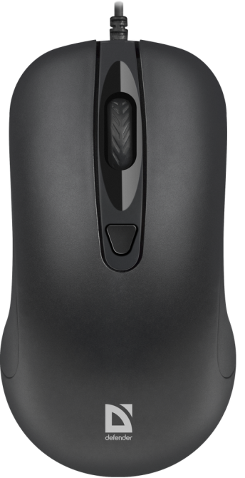 Миша Defender Classic MB-230 4кнопки,1000/1200dpi, Чорний (52231) (6718372) Київ - фото 1