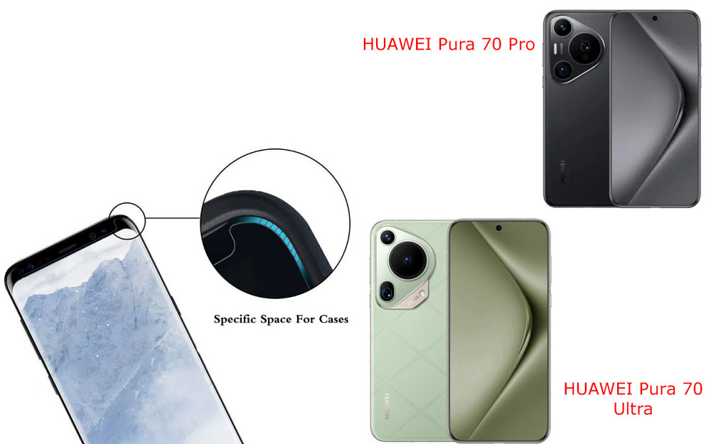 Защитное стекло HyperGlass Pro для HUAWEI Pura 70 Pro, Pura 70 Ultra – максимальная чувствительность и защита Киев - изображение 3