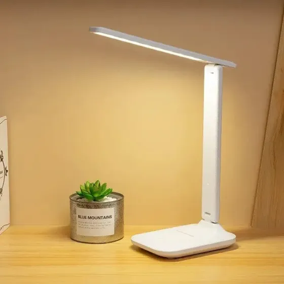 Настольная лампа сенсорное управление без аккумулятора, три режима света LED L02 10W USB 5V white Запорожье