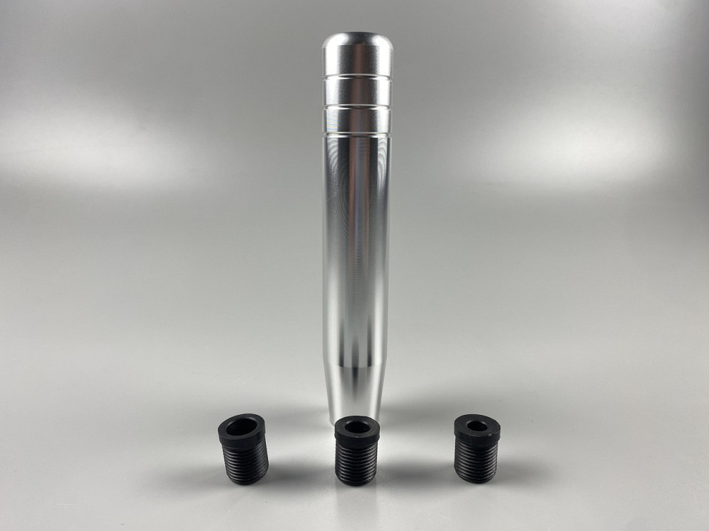 Наконечник важеля КПП срібляста універсальна ручка перемикання передач із 3 штуцерами Мукачево - фото 9