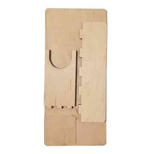 Підставка для клейового пістолета 20 Вт і стрижнів фанерна підставка тримач для термопістолета 7 мм компактний органайзер Київ