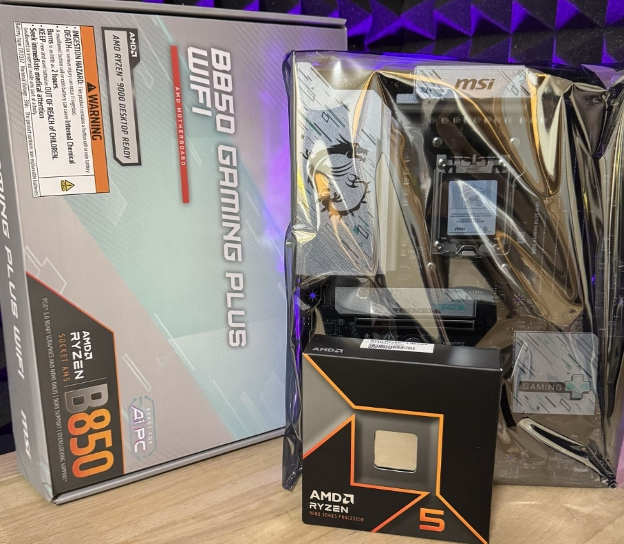 Топ комплект AM5 Ryzen 9600X, B850 Msi Gaming материнская плата, проц. Киев - изображение 2