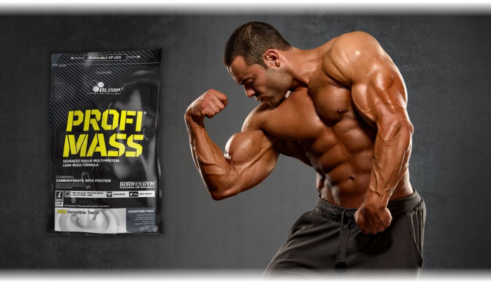 Гейнер Olimp Profi Mass  bag (клубника) 1000 g Луцк - изображение 2