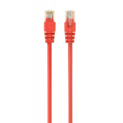 Патч-корд 2м UTP cat 6 CCA red Cablexpert (PP6U-2M/R) Винница - изображение 1