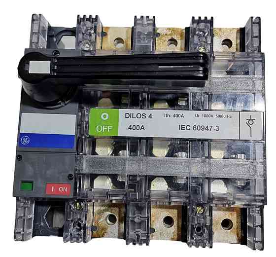 Автоматичний вимикач Dilos 4 400A 3P Луцьк