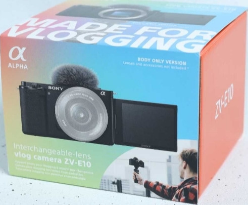 Фотоаппарат Sony ZV-E10 Body Нова ! Киев - изображение 1