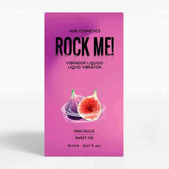 Рідкий вібратор смак: солодкий інжир ROCK ME!, 20 мл Nuei (Іспанія) Sex Aura Київ