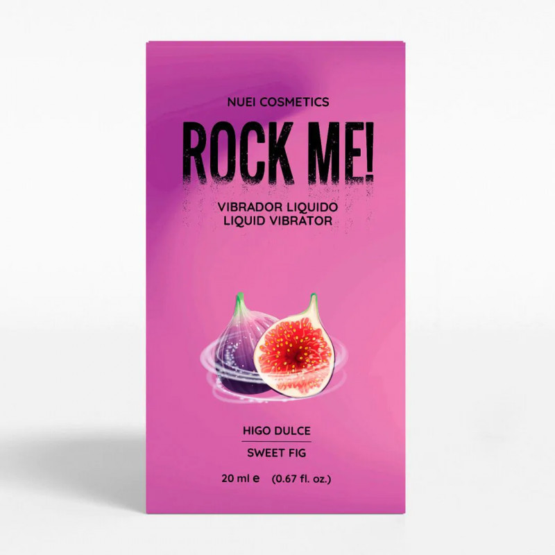 Рідкий вібратор смак: солодкий інжир ROCK ME!, 20 мл Nuei (Іспанія) Sex Aura Київ - фото 3