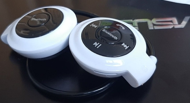 Спортивні бездротові навушники Air Music Bluetooth (чорні.) Харків - фото 2