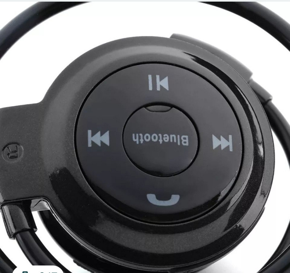 Спортивні бездротові навушники Air Music Bluetooth (чорні.) Харків - фото 6