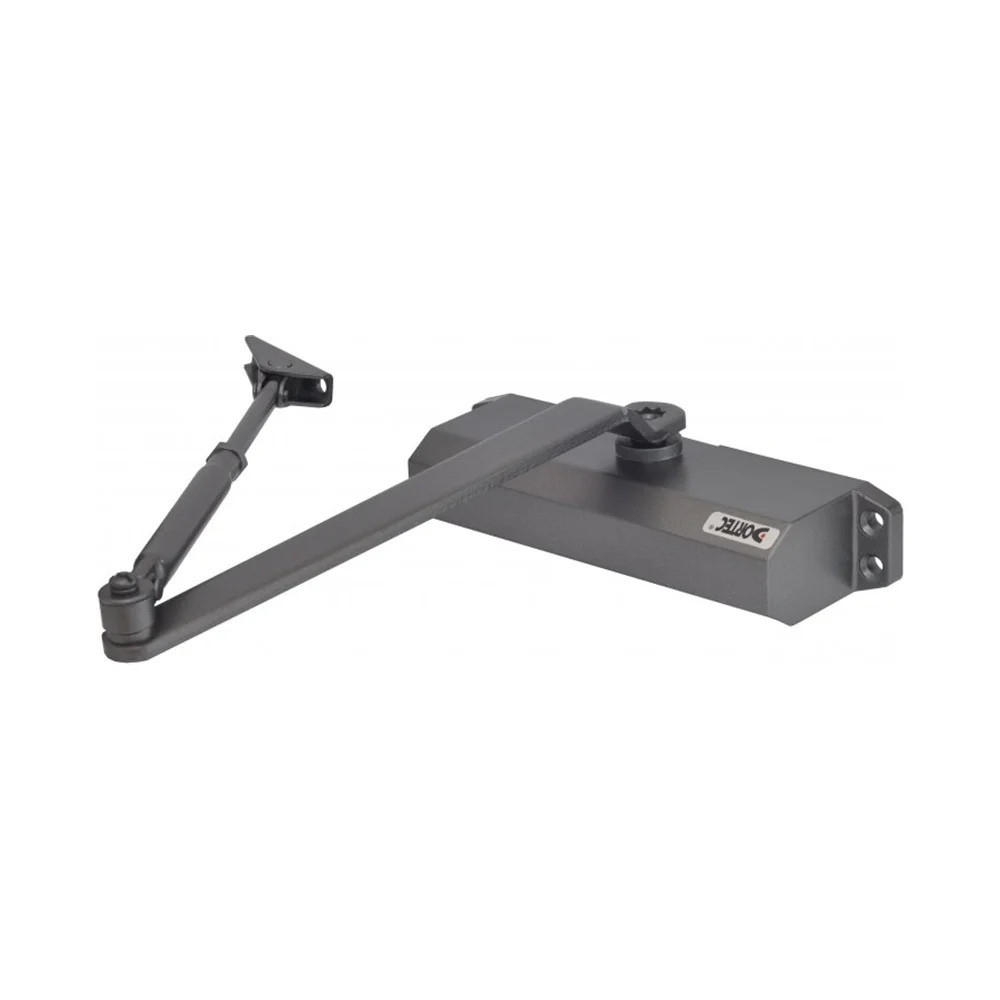 Дверний доводчик Dortec DT-64H Graphite з фіксацією дверей у відчиненому положенні (63-00055) Київ - фото 1