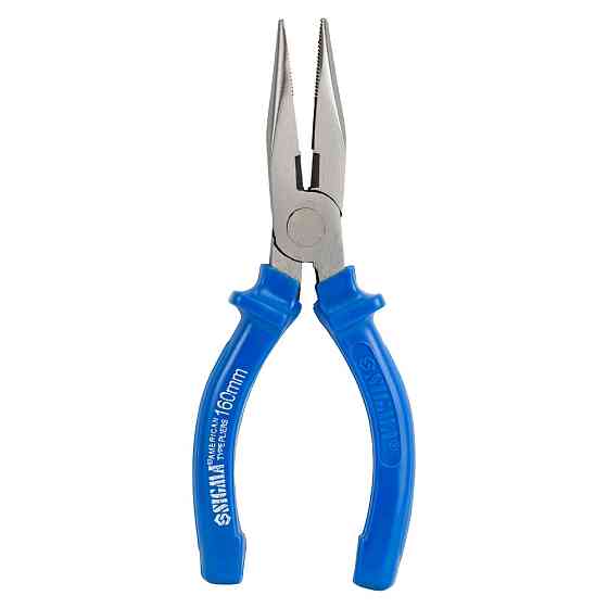 Длинногубцы прямые 160мм синие SIGMA (4357161) Киев