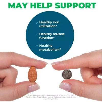 Мінерали Seeking Health Залізо, 10 мг, Optimal Iron Chewable, 60 жувальних таблеток (SKH52053) Вінниця - фото 4