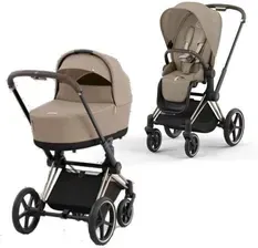 Детская коляска Cybex Priam Rosegold Cozy Beige 2w1 Киев - изображение 1