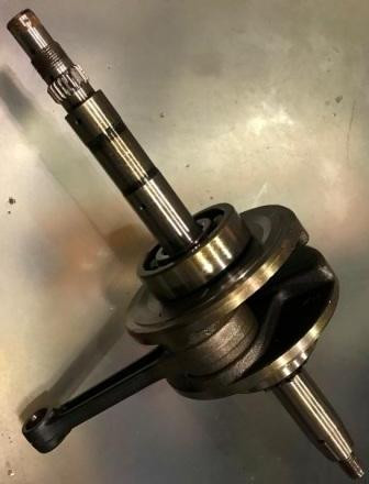 Коленвал мопед Дельта (с задней скоростью квадрик) Мукачево - изображение 1