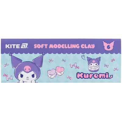 Пластилін Kite Kuromi восковий, 6 кольорів, 120 г (HK24-081) Вінниця