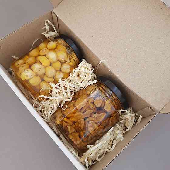 Цікаві подарунки для чоловіків №2, хлопців, горіхи з медом. Одеса