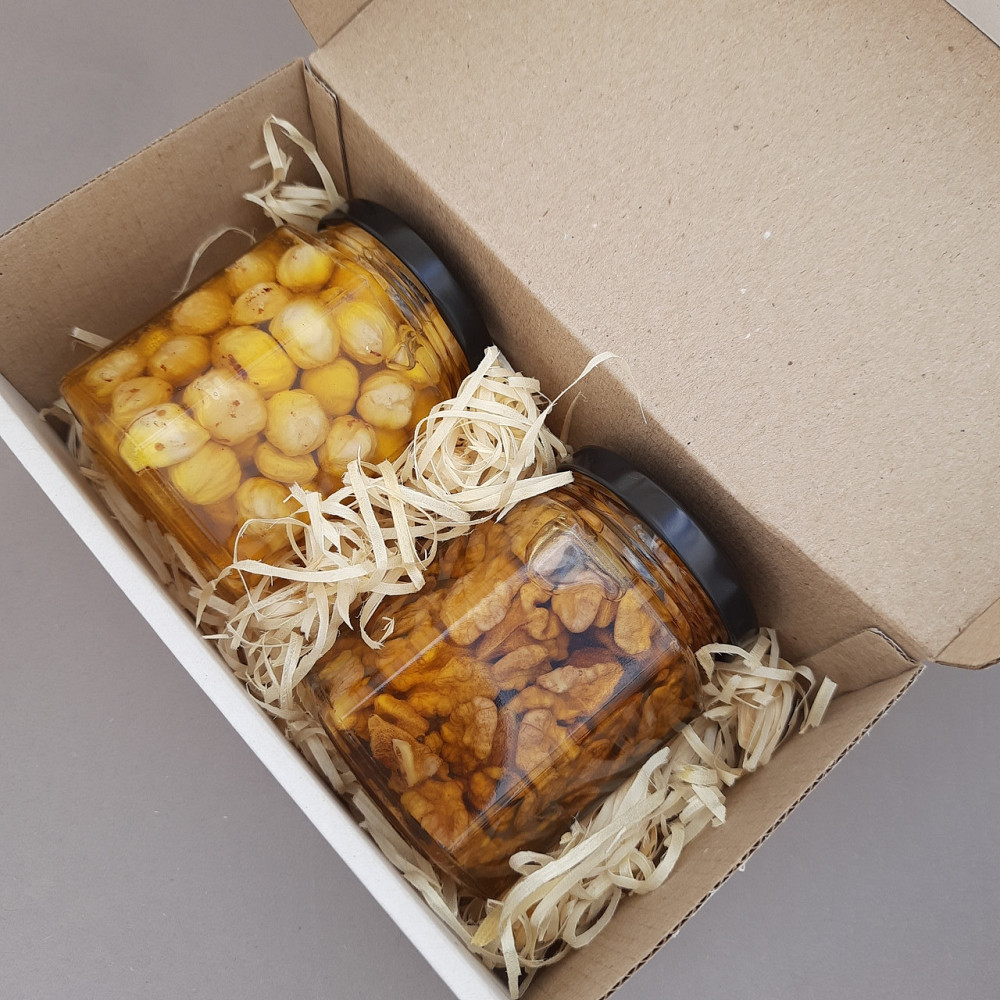 Интересные подарки для мужчин №2, парней, орехи с медом. Одесса - изображение 1