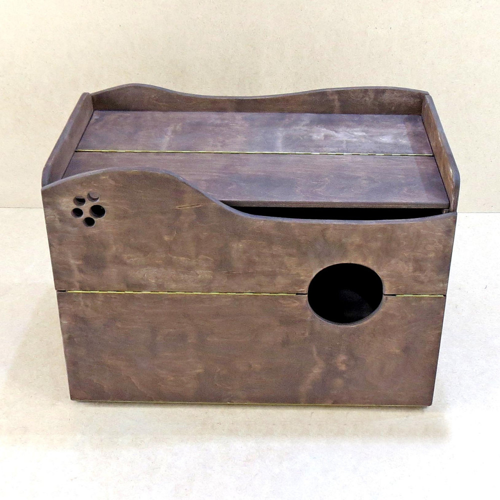 Будиночок для кішки "Вальтер" капучино Миколаїв - фото 5