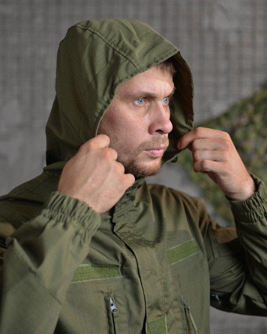 Тактическая  куртка кайот mansory олива  НП4884 Одесса - изображение 4