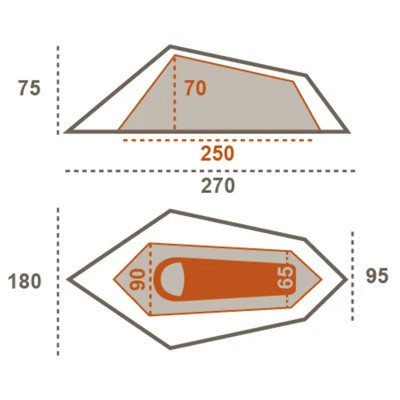 Палатка Grand Canyon Richmond 1 Capulet Olive (330024) Винница - изображение 5