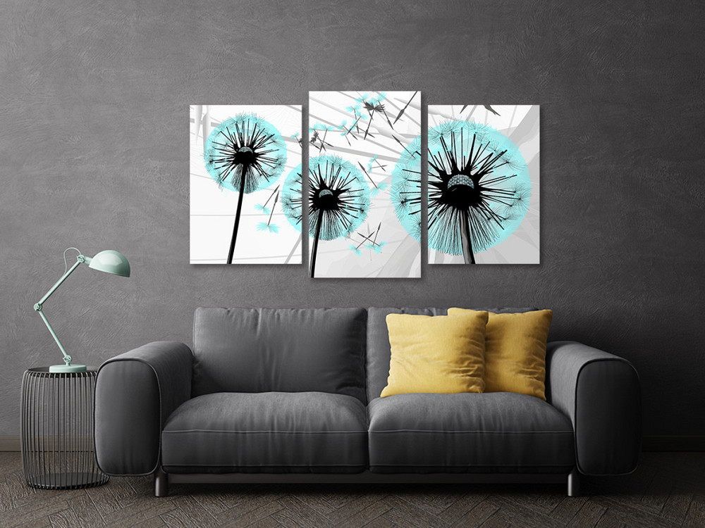 Модульная картина в гостиную / спальню Кульбаба   Art-633_3 Киев - изображение 3