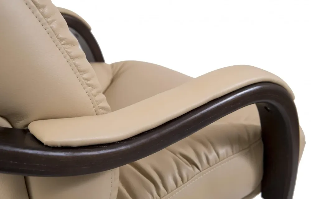 Офісне Крісло Керівника Richman Maximus Sofitel 10 Wood Lux М1 Tilt Бежевий Київ - фото 4