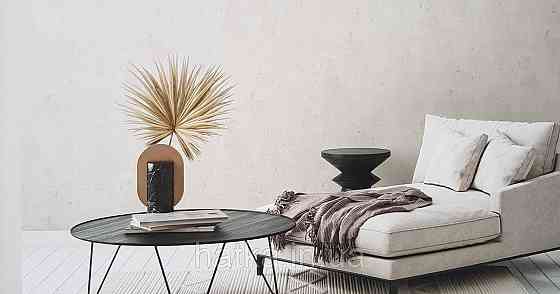 Обои виниловые на флизелине AS creation Della Natura 1.06Х10 под штукатурку под бетон серые белые серебристые Киев