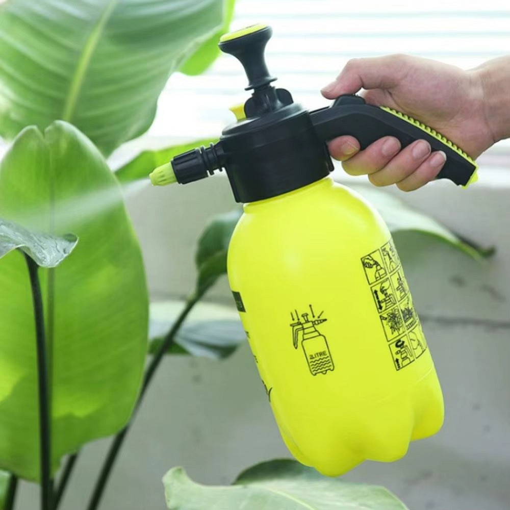 Ручной опрыскиватель помповый для сада и огорода,пластиковый,садовый,желтый на 2 литра Каменец-Подольский - изображение 9
