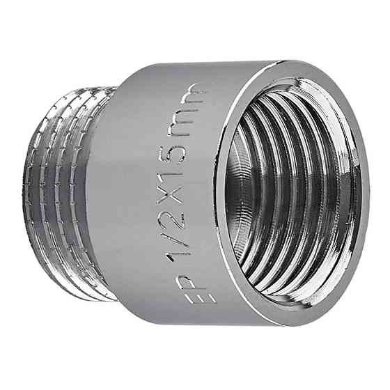 Подовжувач Europroduct EP.E015.Chr - 1/2"MF-15мм хром (EP6122) Київ