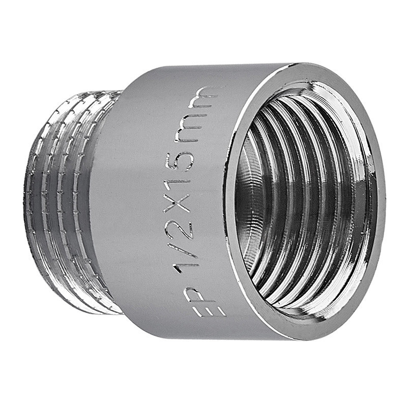 Подовжувач Europroduct EP.E015.Chr - 1/2"MF-15мм хром (EP6122) Київ - фото 2