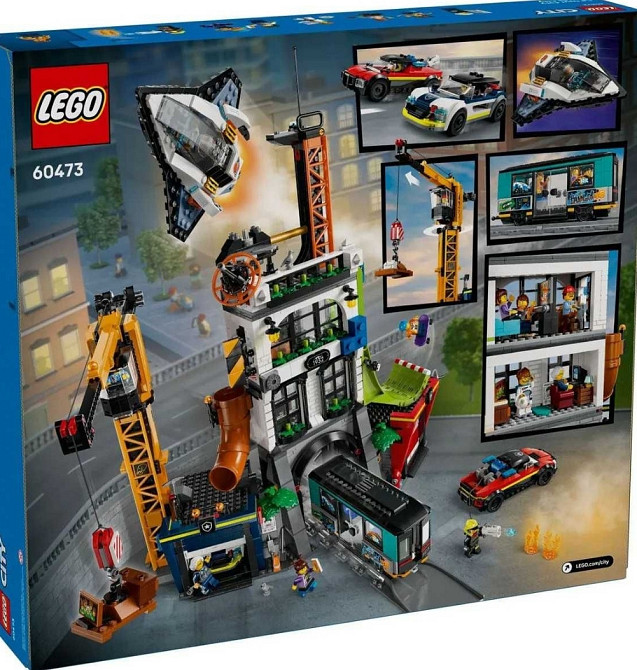 Конструктор LEGO City 60473 Городская башня (1941 Деталь) Киев - изображение 1