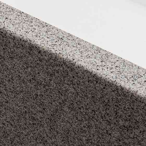 Гранітна мийка для кухні Platinum 4040 RUBA матовий сірий Коломыя