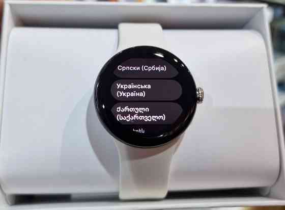 СМАРТ - Часы: Google Pixel Watch LTE Polished Silver Case/ Chalk Activ. Київ