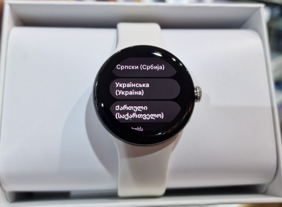 СМАРТ - Часы: Google Pixel Watch LTE Polished Silver Case/ Chalk Activ. Київ - фото 6