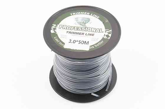 Струна косильна d-3,0mm, 50м "квадрат", двокомпонентна Київ