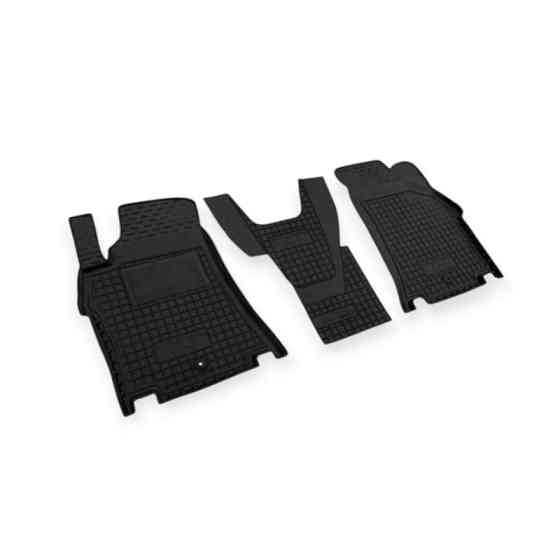 Коврики Хюндай h1 2008-2020 (1+1 передний ряд) борт 2,5см, с перемычкой салона Мукачево