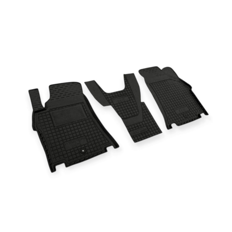 Коврики Хюндай h1 2008-2020 (1+1 передний ряд) борт 2,5см, с перемычкой салона Мукачево - изображение 1