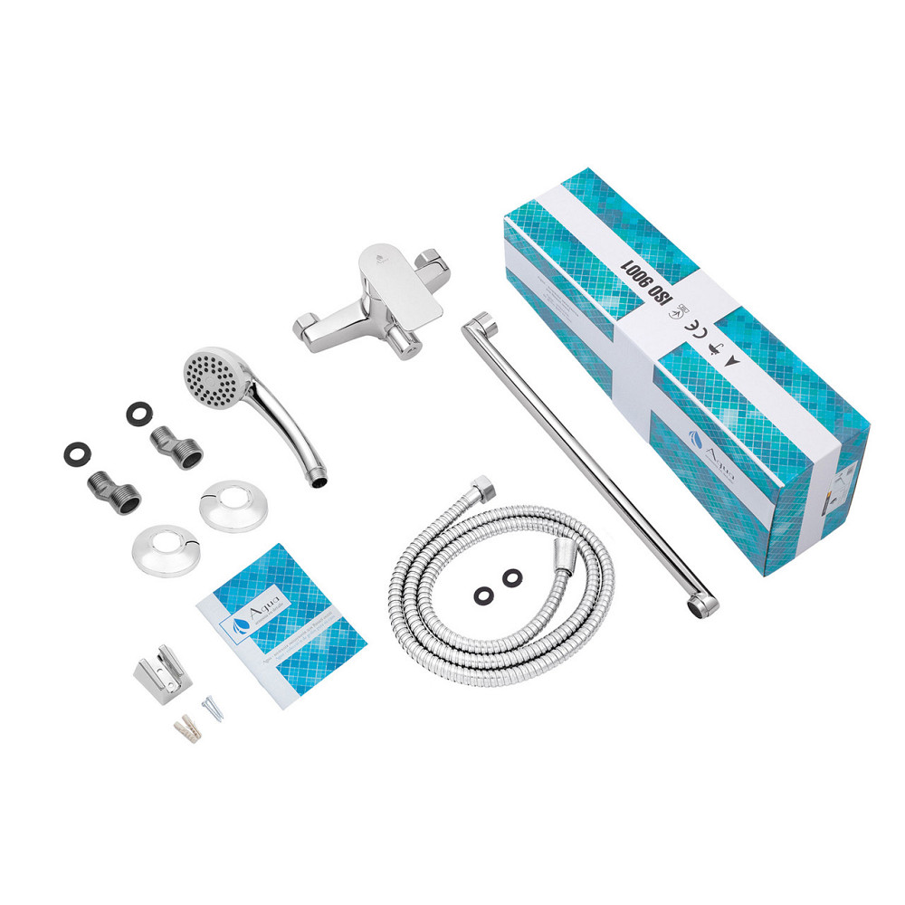 Смеситель для ванны Agua Merida - C071 з душевым гарнитуром Киев - изображение 7