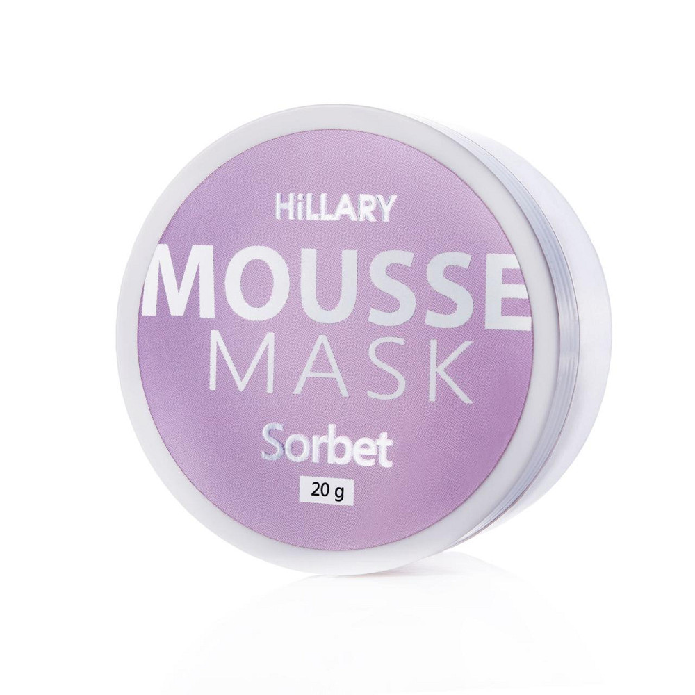 Мус-маска для обличчя пом'якшуюча Hillary MOUSSE MASK Sorbet, 20 г Київ - фото 1