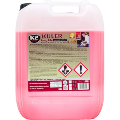 Антифриз K2 Kuler Long Life G12 червона концентрат 23 кг (W416C) Вінниця - фото 1