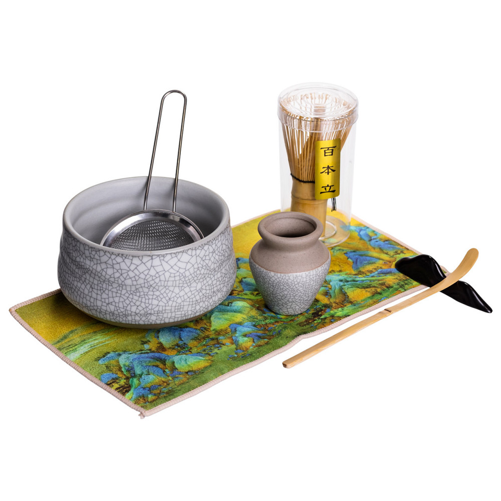 Подарунковий набір для приготування чаю матча 7 предметів MAT7 Коломия - фото 5