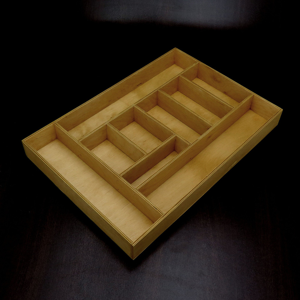 Лоток для столових приладів "Інфусьон 45х65" сієна Миколаїв - фото 7