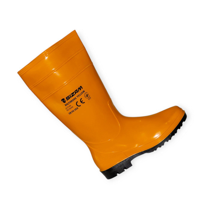 Сапоги Baltimore-Light защитные, р. 37 ПВХ, маслобензостойкие, кислотно-щелоустойчивые, желтые Мукачево - изображение 3