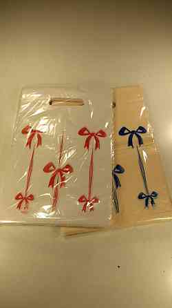 Пакети з вирубаною ручкою (20*30) "" Бантик" (100 шт.) Харків