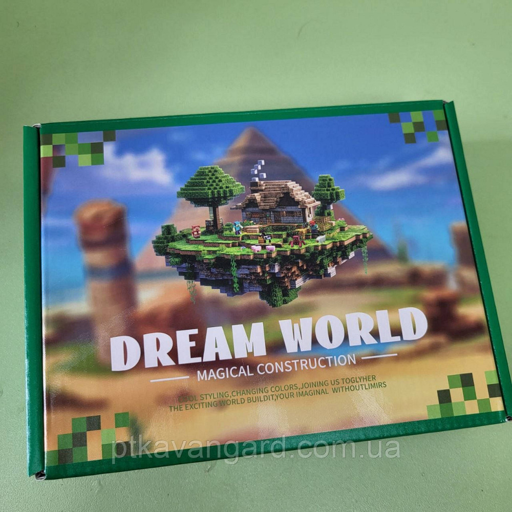 Конструктор магнітний майнкрафт 65 кубики магнітні блоки портал ендер Dream World LZCK 010 Хмельницький - фото 4