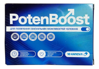 POTENBOOST (потенбуст) натуральні капсули для посилення потенції Дніпро