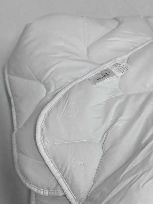 Ecotton Ковдра Ecotton Євро 200х210 см антиалергенна Полісатин біла рис.Ecotton Київ - фото 2