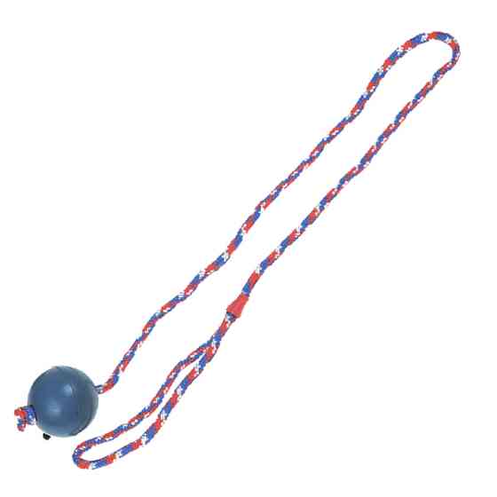 Flamingo Ball With Rope ФЛАМІНГО гумовий м’яч на мотузці іграшка для собак Київ