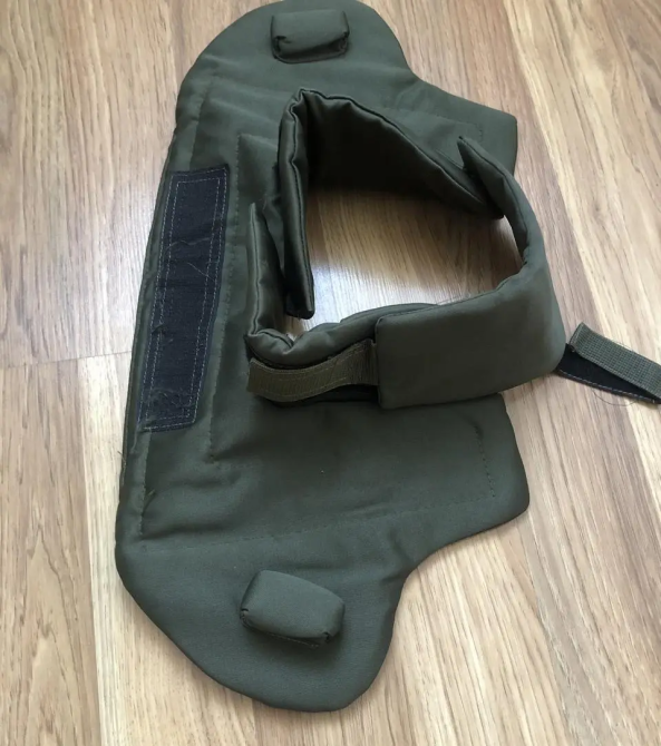 Тактичний захист шиї плечей та горла Темп-3000 захисний комір до бронежилета Оливковий Київ - фото 7